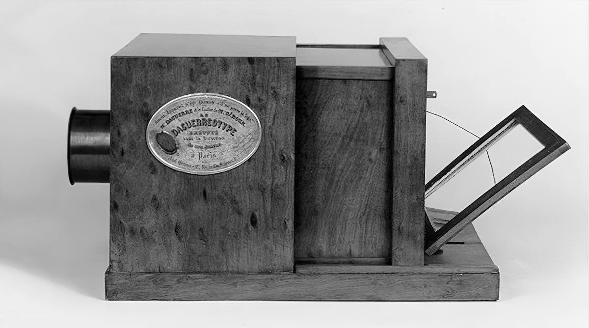 Louis Daguerre:  [1839] - First Daguerreotype Camera