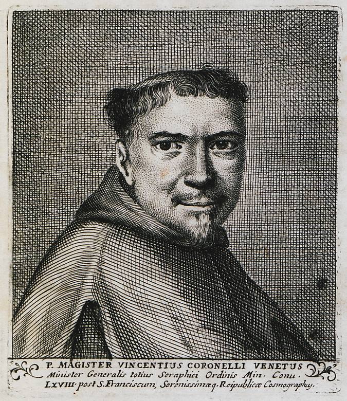  [1708] - Portrait of Coronelli Vincenzo Maria, P Magister Vincentius Coronelli Venetus