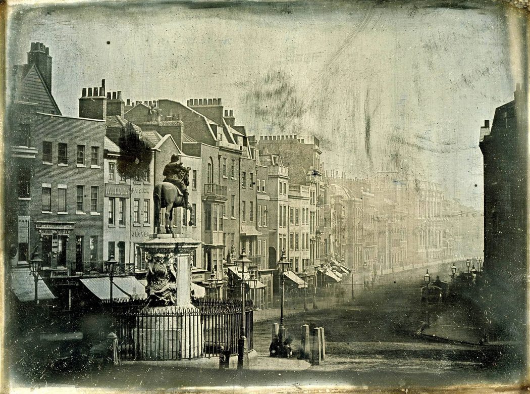  [1839] - London Charing Cross Daguerreotype - Daguerreotype photography