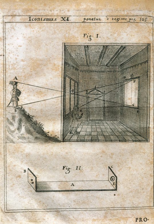 Giambattista della Porta : Engraving in Magiae Naturalis - ed 1659 - book XVII - Library of Catalonia, Barcelona